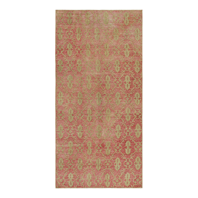One-of-a-Kind 4'4 X9'2" Hand Knotted Area Rug