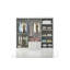Berend 6 Door Manufactured Wood Wardrobe-2033840057