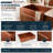 Ambiente 33x22" Farmhouse Apron Front Copper Kitchen Sink – Single Bowl, Drop-In, Hammered Bronze Finish