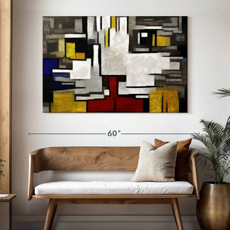 Avery, animal abstrait, H 34 po x l 51 po