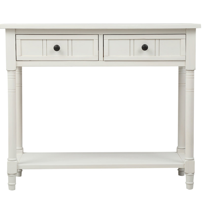 Ayumi 35.43'' Solid Wood Sideboard, White