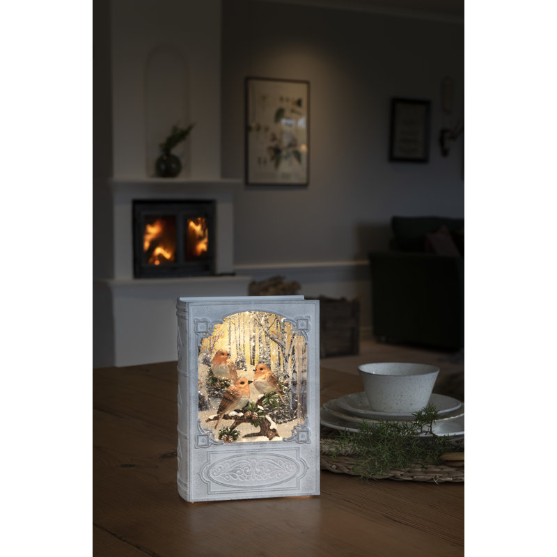 Christmas Bird Snow Globe