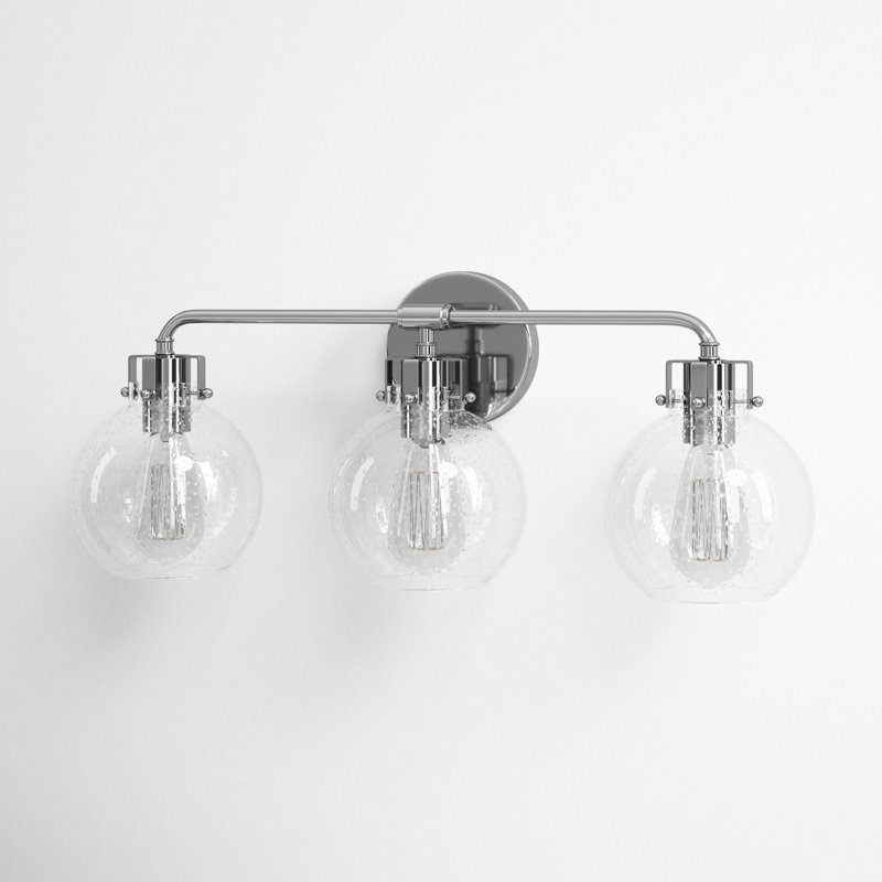 Byrne 3 - Light Dimmable Vanity Light, Chrome