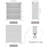 Farmhouse Bookshelf, Wood 3 Shelf Bookcase, Small Floor Free Standing Book Shelves For Living Room, Home Office-124580316