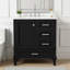 30" Modern Bathroom Cabinet with Sink Combo Set, Soft Closing Door and 3 Drawers-112684907