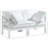 Kylis 60'' Wide Aluminum Loveseat with Cushions-61209781-61189503