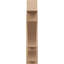 Timberhane cèdre brut en faux bois cèdre brut, l 6 po x P 28 po x H 28 po, brun clair apprêté-89128069