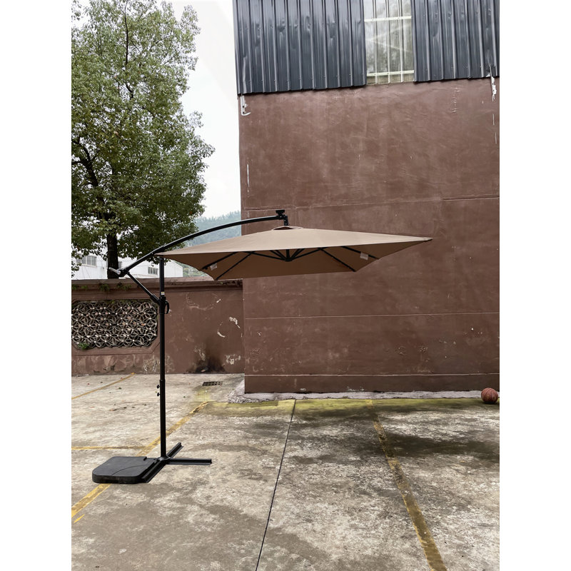Parasol d'extérieur rectangulaire 2x3M