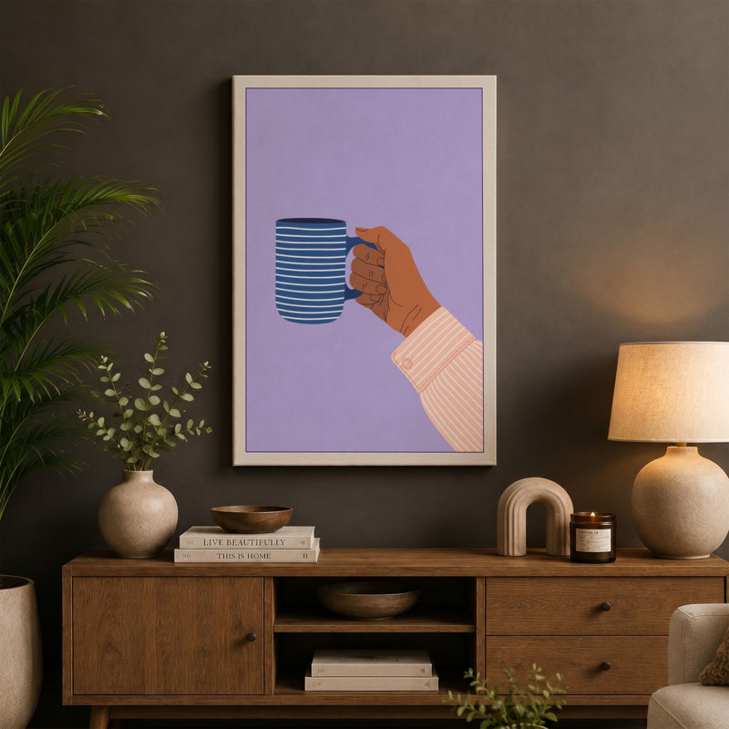 Print, 36x24 - 91.4 x 61.0 cm, Ochre Border