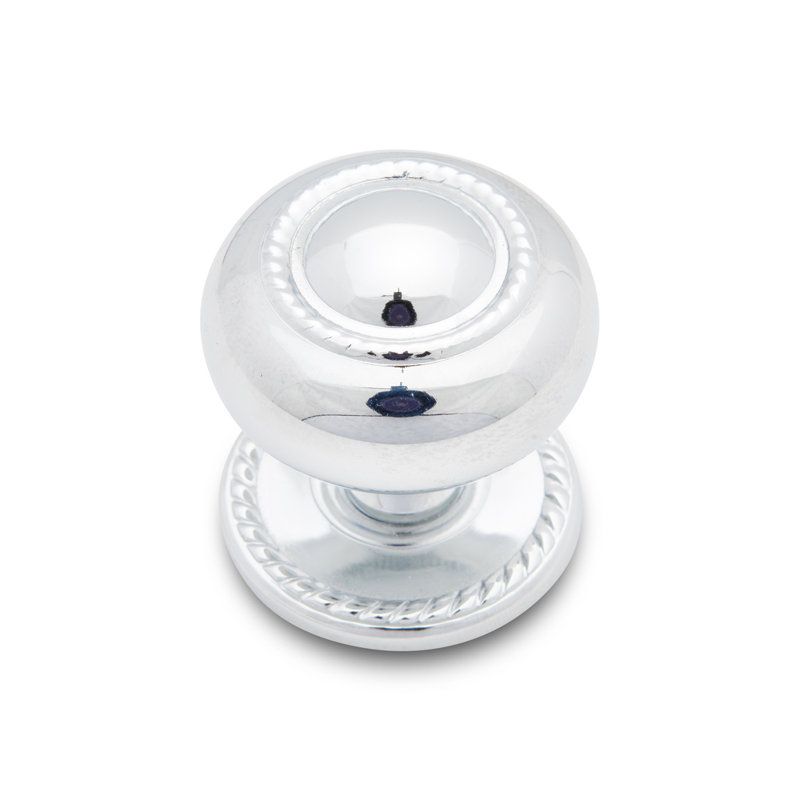 CK Series Mushroom Knob, Large, Chrome