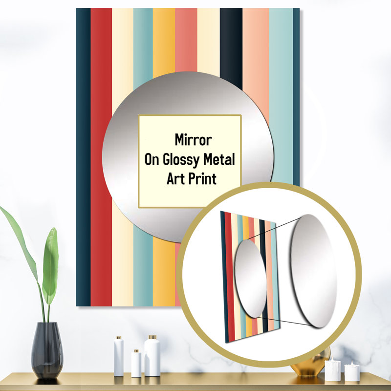 Schiraga Colorful Nostalgia Striped, 40 po x 30 po