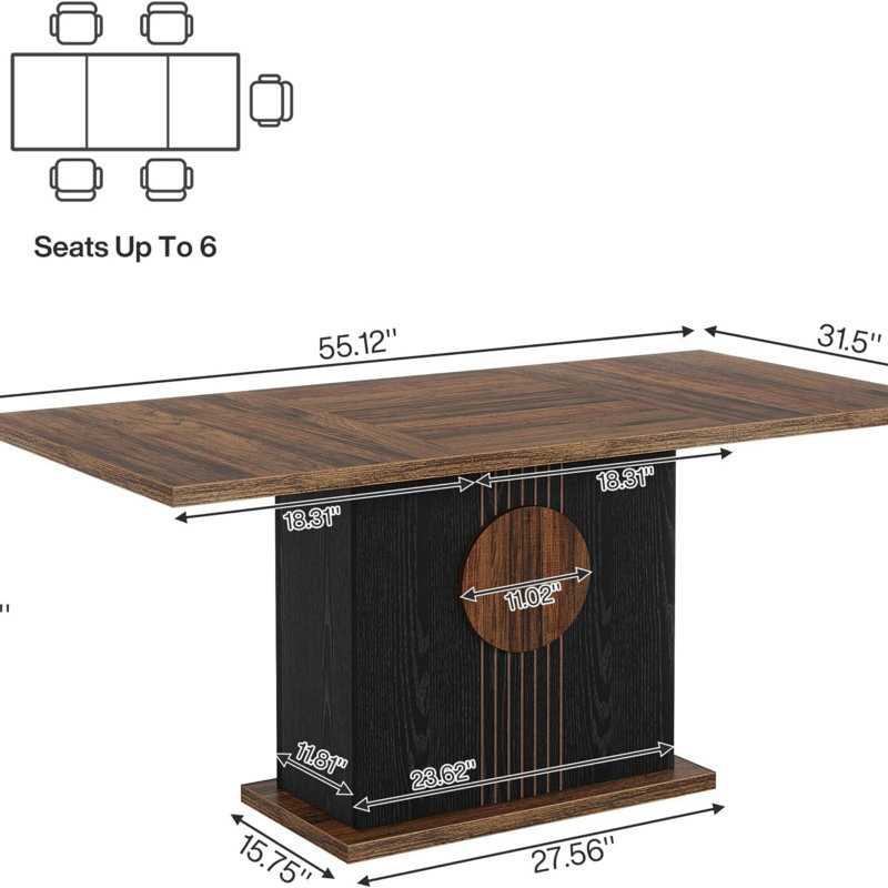 Kitchen Table,Rectangular Greeting Table,Dining Table