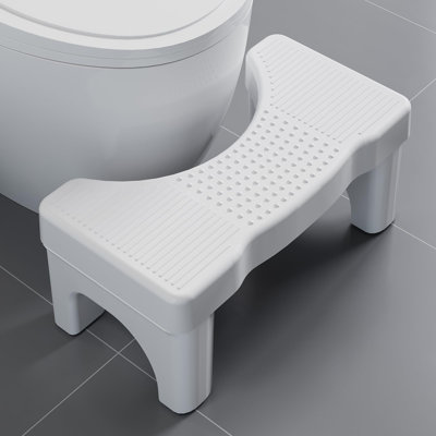 Squatting Potty Stool For Adults, 7 Inch Toilet Stool Poop Stool Adult, Plastic Toilet Squat Stool, Portable Bathroom Stool For Pooping, Healthy Toile -  SHIRLEY'S OFFICE FURNITURE, LLC, QWB0DJW4S2PL