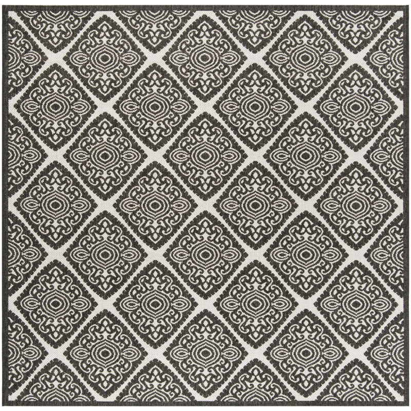 Tapis intérieur / extérieur Burnell Performance, Carré 6 pi 7 po