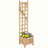 2-Piece Raised Garden Bed Planter Raised Bed with Self-Watering Design and Drainage Holes for Flowers, Gray-298810101-298810088