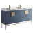 Tortola 60'' Double Bathroom Vanity with Sintered Stone Top-2049803708-2054210249