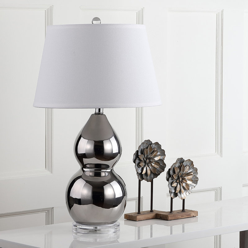 Ceramic Table Lamp,  Metallic