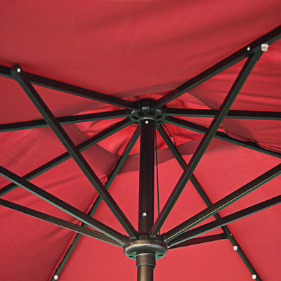 Outsunny Solar Umbrella