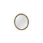 Miroir rond English Oak