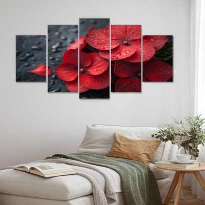 Salazar - Hydrangea Canvas Art Set