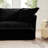 Transform Your Space With The Ultimate Modular Armless Sofa In Luxurious Black Corduroy