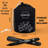Scribbledo 36 Pack Dry Erase Markers Black Fine Tip Whiteboard Markers With Eraser Cap Thin Low Odour Skinny