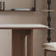 Ensemble de table et chaises de salle à manger de style rétro-105906979