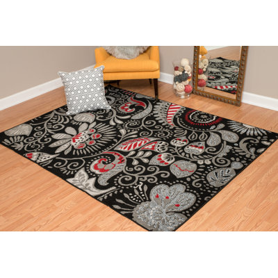 Carlile Floral Indoor Rug