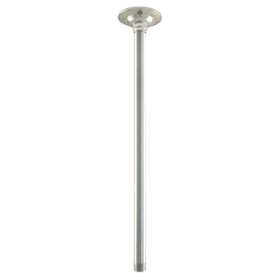 Kingston Brass Shower Scape 17-Inch Rain Drop Ceiling Mount Shower Arm with Round Flange