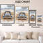Camion bleu Frontier - Impression sur toile encadrée de style ferme-1485083291-1485083302