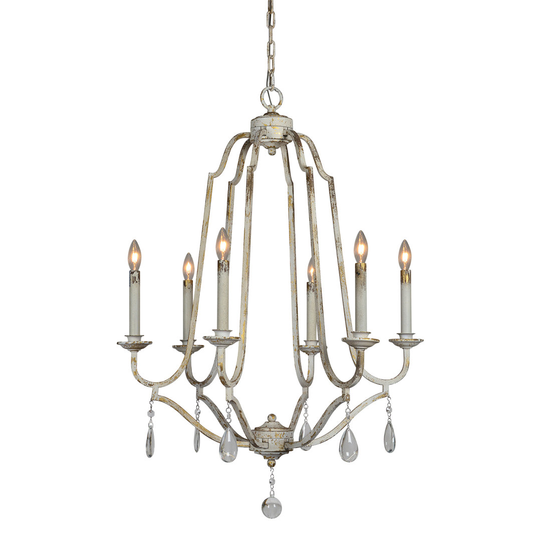 Dorton 6 - Light Dimmable Classic / Traditional Chandelier One Allium Way®