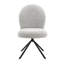 Chaise d'appoint pivotante Boucle (ensemble de 2)