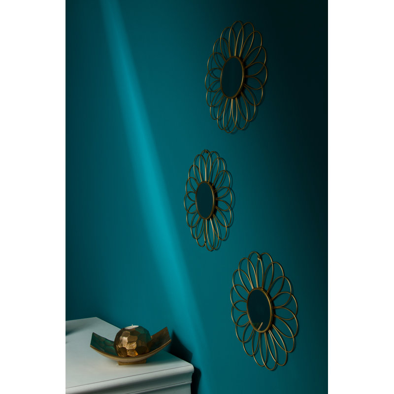 Coomer Metal Flat Wall Mirror