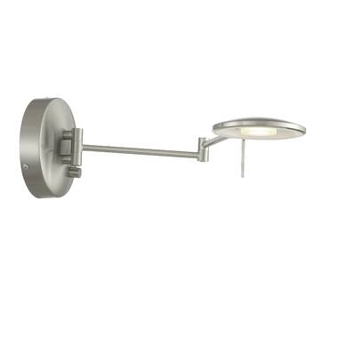 Koncept Technologies Inc Z-Bar Aluminum LED Armed Sconce Finish: Brushed Nickel Wayfair Wall Sconces