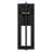 Multi-Size Black Integrated Led Outdoor Wall Sconce (13"/18"/23"), 400-650 Lumens Energy-Saving Light With 3 Color Temperatures, Dimmable, Sand Blast Glass Diffuser, Cetlus Certified, Easy Installation-1071349060-1071349064