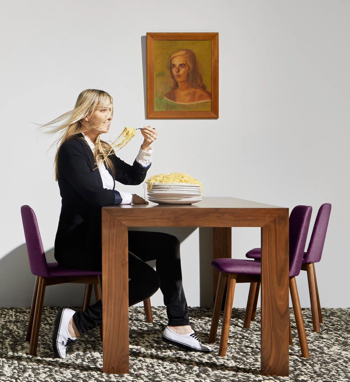 Second Best Dining Table, 33" W x 76" L