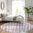 Premium Machine Washable Prisco Purple Rug-264099570