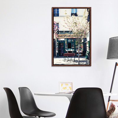 Shakespeare And Co by Caroline Mint - Print on Canvas