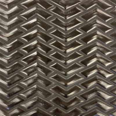 Palermo 1" x 3.5" Beveled Porcelain Heringbone Mosaic Wall Tile
