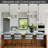 Crystal Black Pendant Lights Kitchen Island, 11" Crystal Dome Pendant Lighting, Modern Island Lights for Kitchen, Farmhouse Crystals Dome Black Pendant Light for Hallway Dining Room Bedroom-405655316
