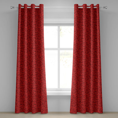 Sateen Blackout Curtain Pair