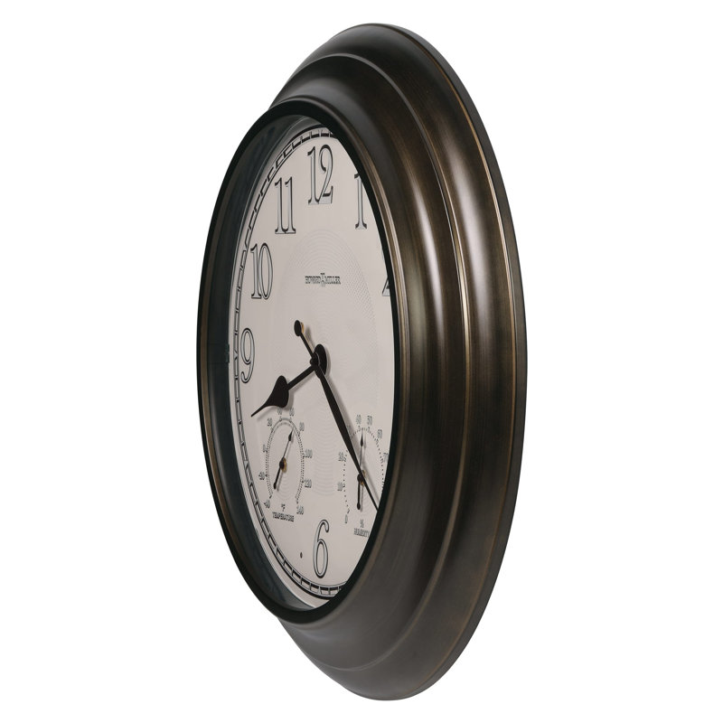 Briar Metal Wall Clock