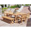 Hamilton Teak Outdoor Dining Table