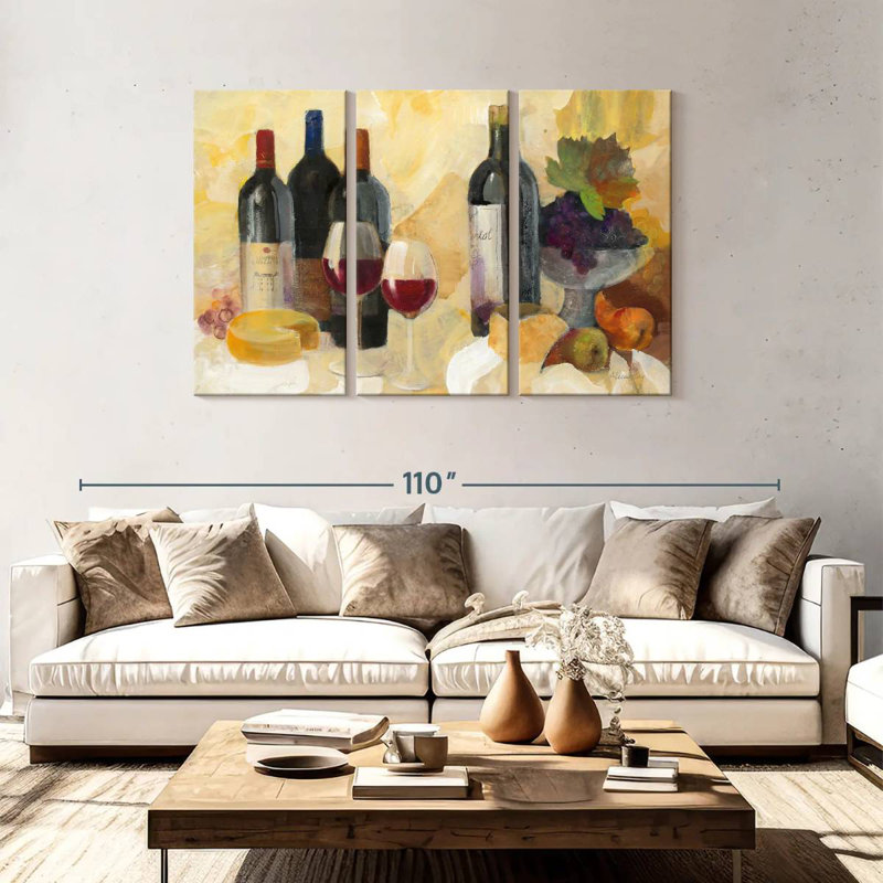 Yarlin Fine Vintage Reds, H 48 po x l 74 po