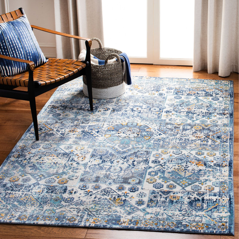 Tisdall Performance Southwestern Rug, Rectangle 9' x 12'