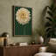 Cream Gerbera Study Botanical - Wrapped Canvas-197000639-197000636