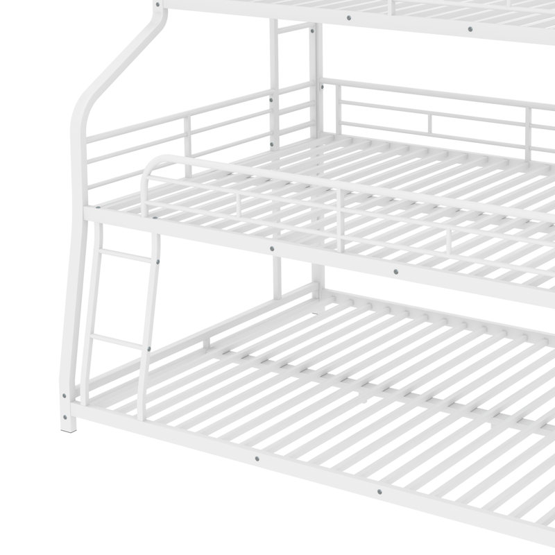 Brodus Twin XL/Full XL/Queen Standard Bunk Bed by Isabelle & Max, White