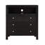 Commode média Burlington G2450-TV, noir
