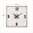Edwardsville Wood Wall Clock
