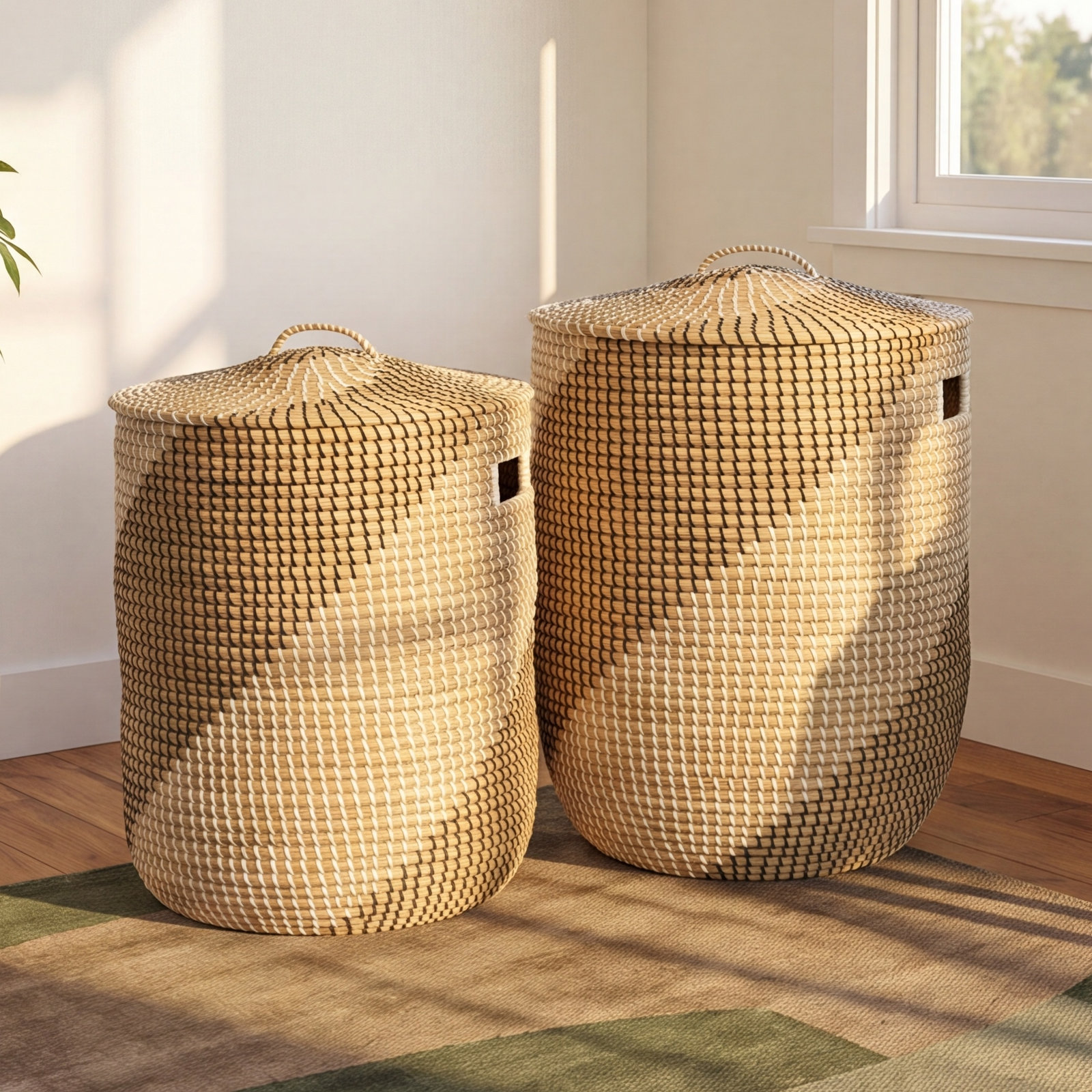 Maragret Handmade Seagrass Storage Bin